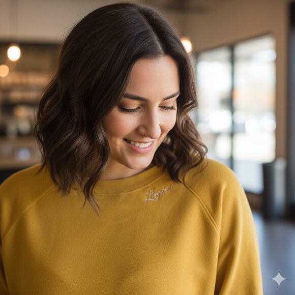 GAP LOVE Relaxed Sweatshirt - Picture 1 of 12